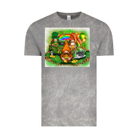 St Patricks Day Gnomies With Truck Vintage Tee | Teevron