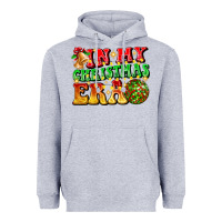 Heather Grey inmy christmas era Heavyweight Hoodie - CowhideDigitalArt