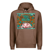 Chestnut whats shakin bacon baby pig Premium Hoodie - RanaPortraitStore