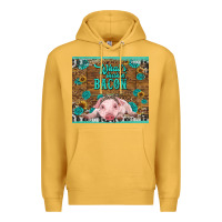 Mustard whats shakin bacon baby pig Premium Hoodie - RanaPortraitStore