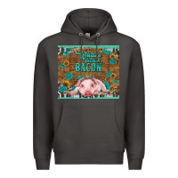 Smoke whats shakin bacon baby pig Premium Hoodie - RanaPortraitStore