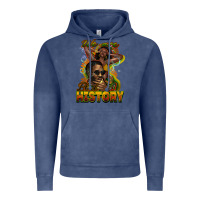 Vintage Denim we are black history Vintage Hoodie - NancyCooperArtShop