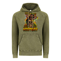 Vintage Olive we are black history Vintage Hoodie - NancyCooperArtShop