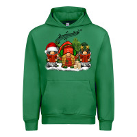 Emerald Christmas choir gnomes Urban Hoodie - BarkalooDesign