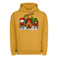 Pigment Peanut Butter Christmas choir gnomes Urban Hoodie - BarkalooDesign