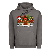 Pigment Tornado Christmas choir gnomes Urban Hoodie - BarkalooDesign