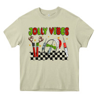 Mossy jolly vibes Heavy Core Tee - MaliasSmallBusiness