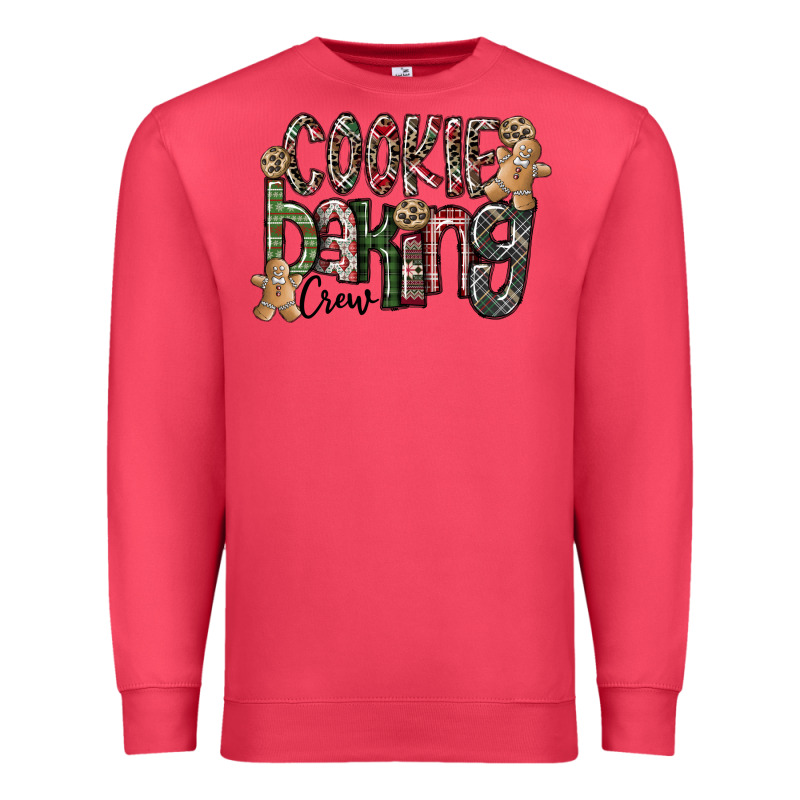 Cookie Baking Crew Premium Sweatshirt by CowhideDigitalArt | Teevron