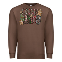 Chestnut Cookie Baking Crew Premium Sweatshirt - CowhideDigitalArt