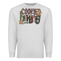 Dove Grey Cookie Baking Crew Premium Sweatshirt - CowhideDigitalArt