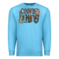 Ocean Blue Cookie Baking Crew Premium Sweatshirt - CowhideDigitalArt