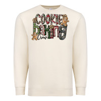 Sandshell Cookie Baking Crew Premium Sweatshirt - CowhideDigitalArt