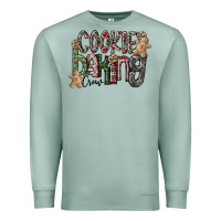 Seafoam Cookie Baking Crew Premium Sweatshirt - CowhideDigitalArt