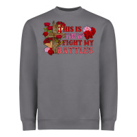 Storm This is how i fight my battles Valentine's Day Heavyweight Sweatshirt - FaDigitalArtStudio