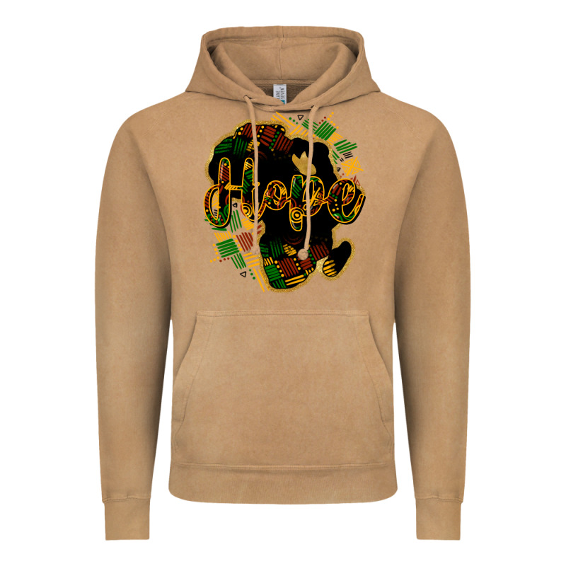 Hope Black History Vintage Hoodie by NancyCooperArtShop | Teevron
