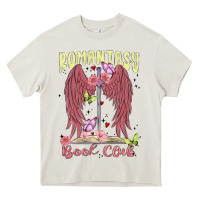 Cream romantasy book club Heavy Core Tee - MaliasSmallBusiness