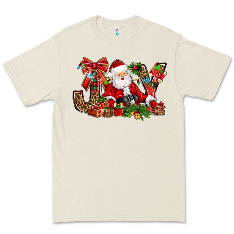 Joy Christmas With Santa Bbs Premium Tee by BundleAndBundleShop | Teevron