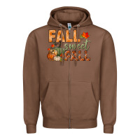Chestnut fall sweet fall Zipper Hoodie - BundleAndBundleShop