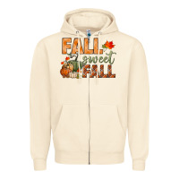 Sandshell fall sweet fall Zipper Hoodie - BundleAndBundleShop