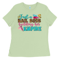 Matcha just a nail boss building her empire bbs Ladies Tee - BundleAndBundleShop