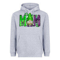 Heather Grey st patricks day mom gnome Heavyweight Hoodie - CowhideDigitalArt