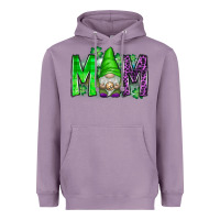 Lavender st patricks day mom gnome Heavyweight Hoodie - CowhideDigitalArt