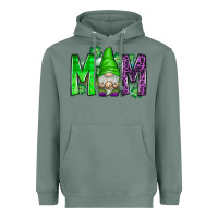 Sage st patricks day mom gnome Heavyweight Hoodie - CowhideDigitalArt