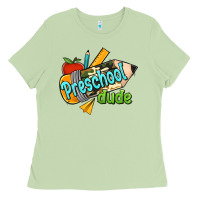 Matcha preschool dude Ladies Tee - RanaPortraitStore