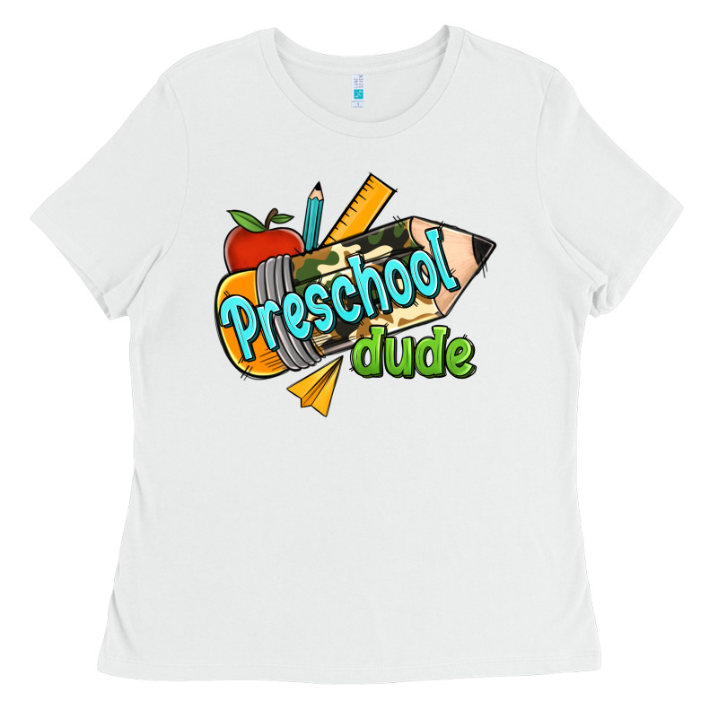 Preschool Dude Ladies Tee by RanaPortraitStore | Teevron