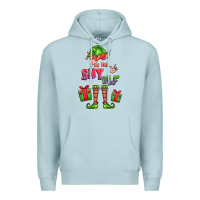 Blue Mist im the shy elf elf Premium Hoodie - FaDigitalArtStudio