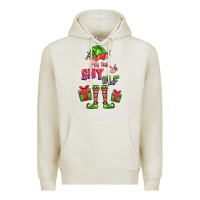 Oatmeal Heather im the shy elf elf Premium Hoodie - FaDigitalArtStudio