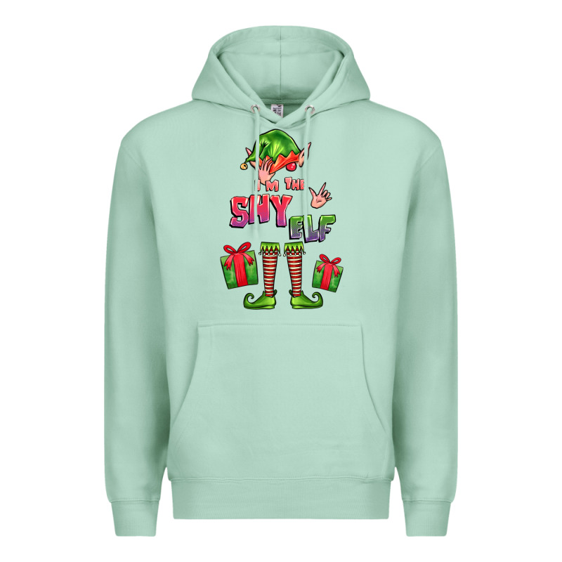 Im The Shy Elf Elf Premium Hoodie by FaDigitalArtStudio | Teevron