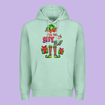 Im The Shy Elf Elf Premium Hoodie Designed By Fadigitalartstudio
