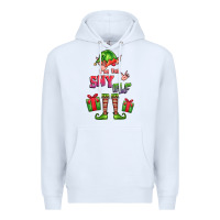 White im the shy elf elf Premium Hoodie - FaDigitalArtStudio