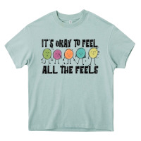 ıt's Okay To Feel All The Feels Heavy Core Tee | Teevron