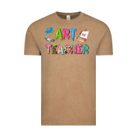 Vintage Coffee art teacher Vintage Tee - NancyCooperArtShop