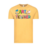 Vintage Mustard art teacher Vintage Tee - NancyCooperArtShop