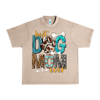 French Oak Best Dog Mom Ever Urban Heavy Tee - texasbilliewilder
