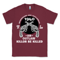 Burgundy Guns - When guns are outlawed I'll be outlaw Classic Tee - Bettercallsaul
