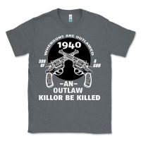 Charcoal Heather Guns - When guns are outlawed I'll be outlaw Classic Tee - Bettercallsaul
