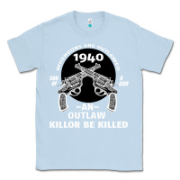 Dusty Blue Guns - When guns are outlawed I'll be outlaw Classic Tee - Bettercallsaul