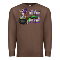 Chestnut Hocus i Mean Pocus Premium Sweatshirt - CowhideDigitalArt
