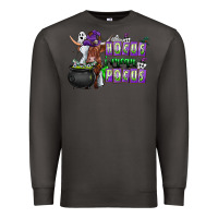 Smoke Hocus i Mean Pocus Premium Sweatshirt - CowhideDigitalArt