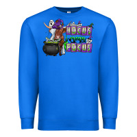 True Royal Hocus i Mean Pocus Premium Sweatshirt - CowhideDigitalArt