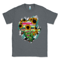 Charcoal Heather Durango State Of Mexico Map Classic Tee - RanaPortraitStore