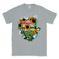 Heather Grey Durango State Of Mexico Map Classic Tee - RanaPortraitStore