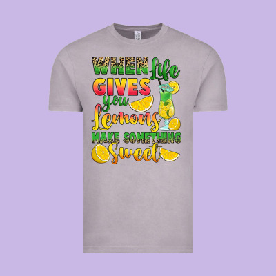 When Life Gives You Lemons Make Something Vintage Tee Designed By Ranaportraitstore
