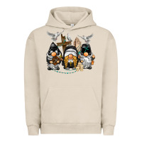 Pigment French Oak pastor nun religious gnome Urban Hoodie - BarkalooDesign