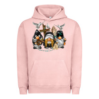 Pigment Salmon pastor nun religious gnome Urban Hoodie - BarkalooDesign