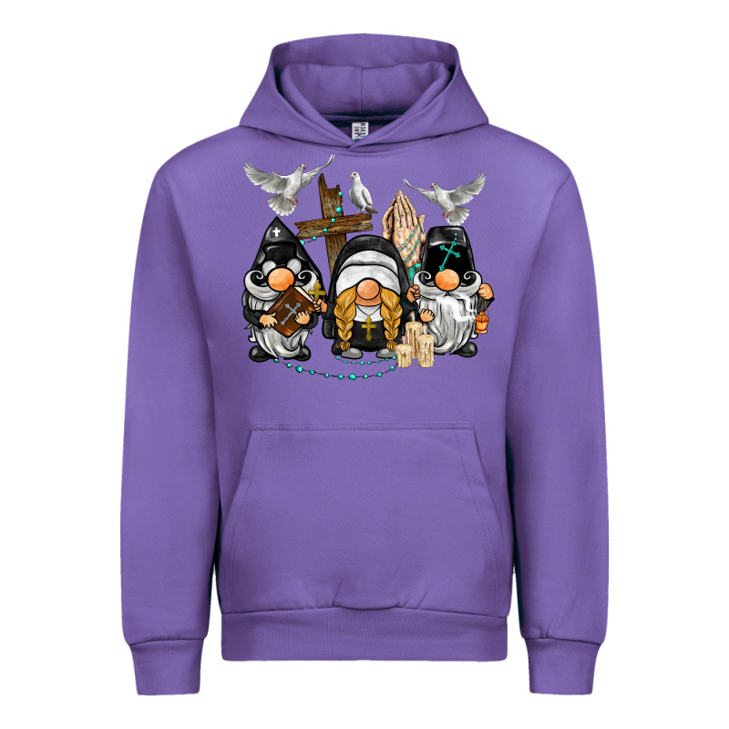 Pastor Nun Religious Gnome Urban Hoodie by BarkalooDesign | Teevron